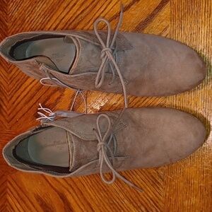 NWT Universal Thread Wedge Faux Suede Ankle Boots